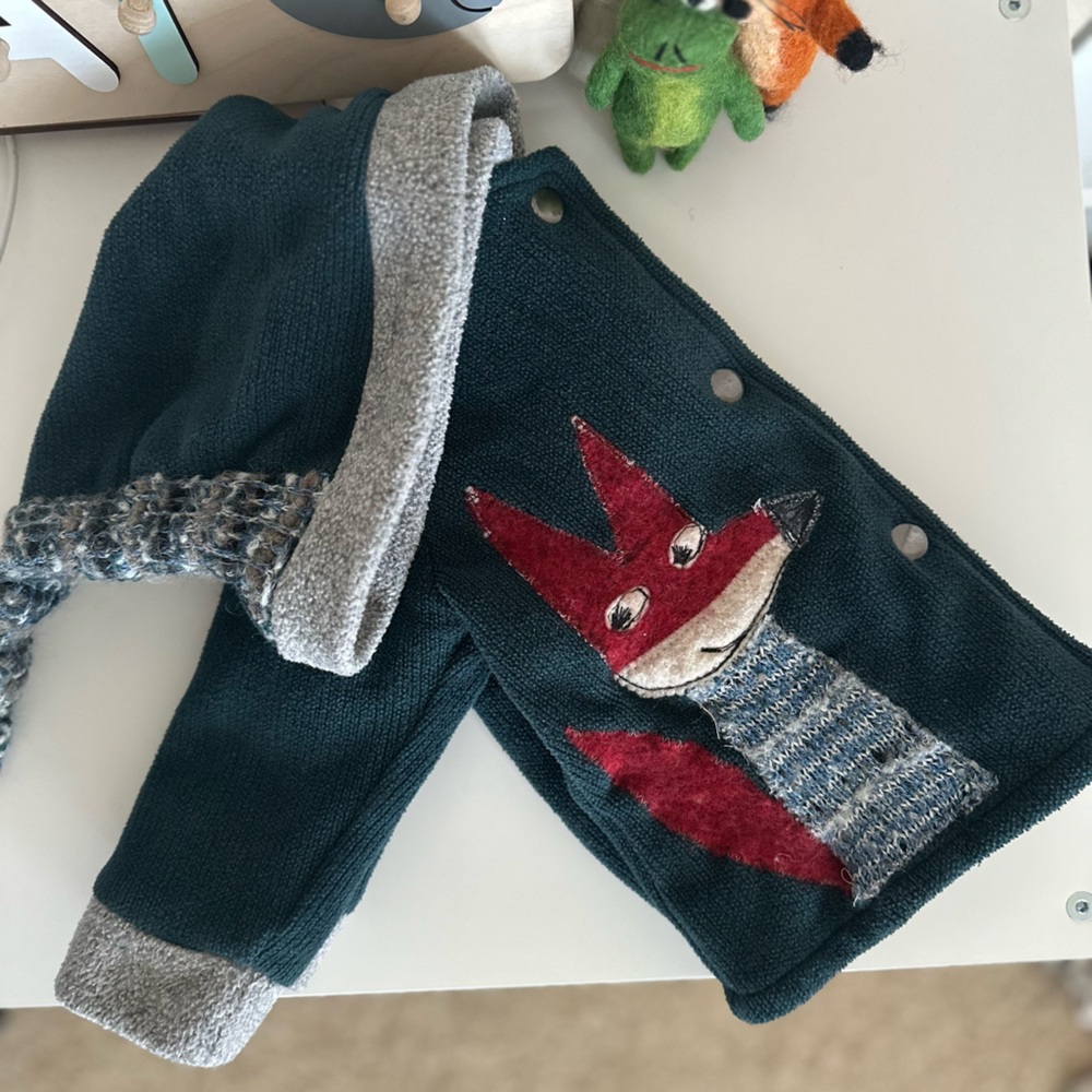 Tuff Kookooshka fox fleece jacket